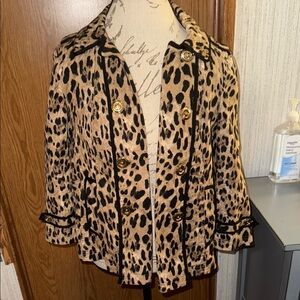 Women’s White Black Jacket